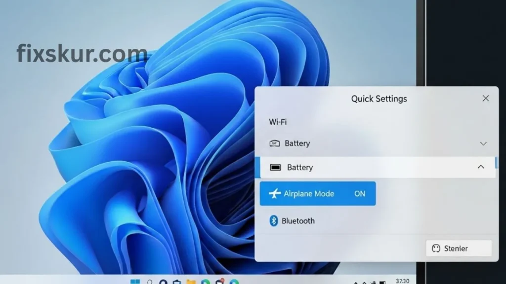 Airplane Mode & Quick Settings The Obvious Toggle