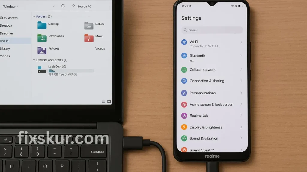 Realme Users Fix MTP Connection