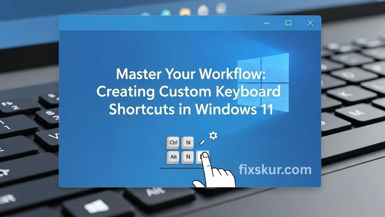 Master Your Workflow Creating Custom Keyboard Shortcuts in Windows 11