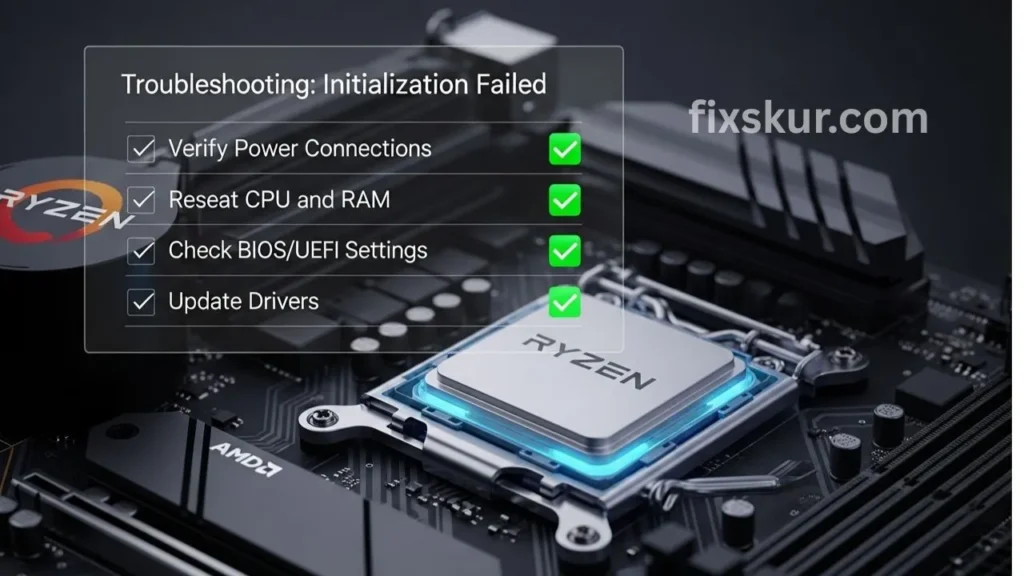 Fix Ryzen Master Initialization Failed