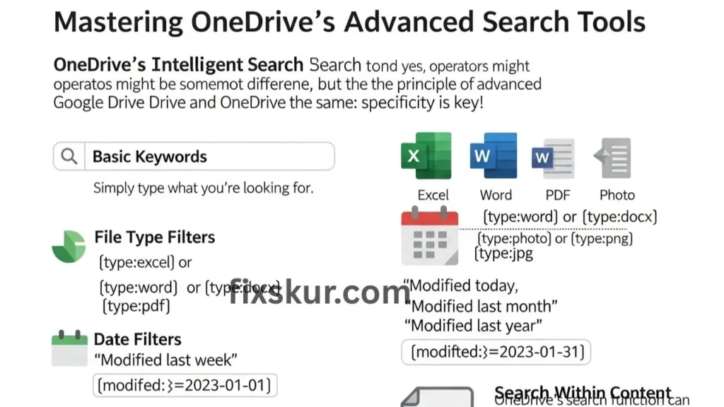 Mastering OneDrive’s Advanced Search Tools
