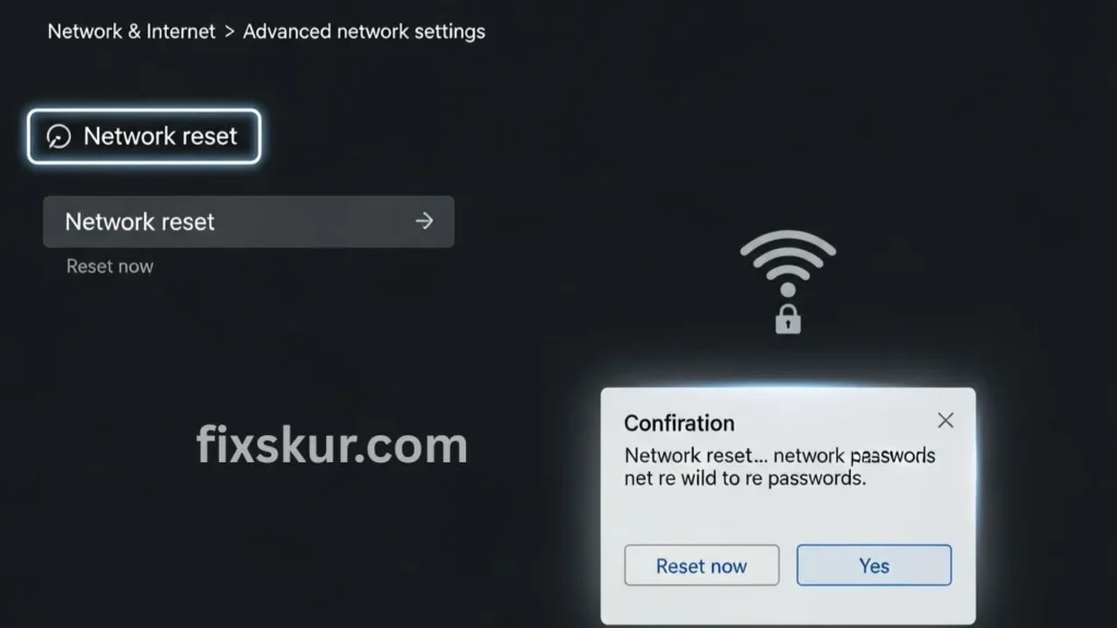 Reset Network Settings