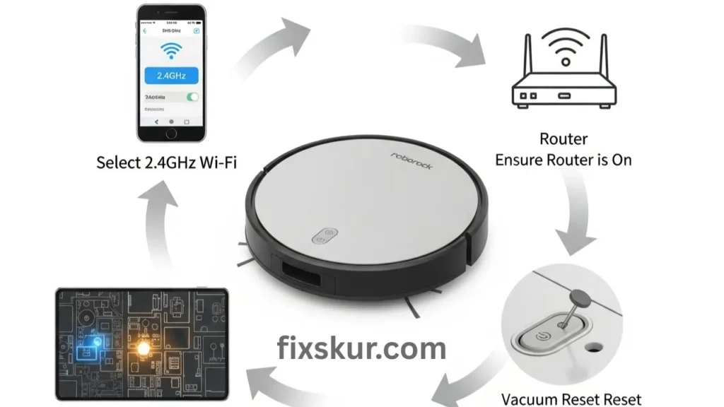 Roborock No Map After Router Change