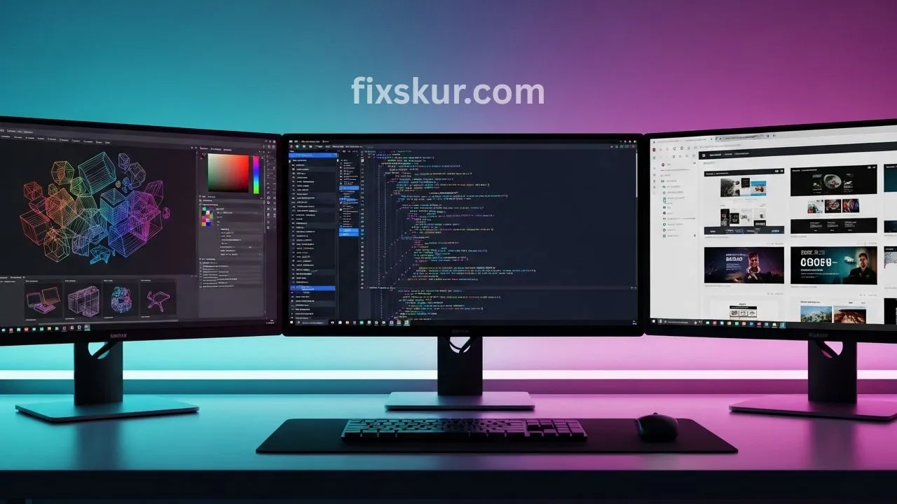 Smart Multi-Monitor Workflow Dev & Design Hacks