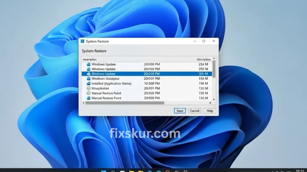 Windows 11 System Restore 
